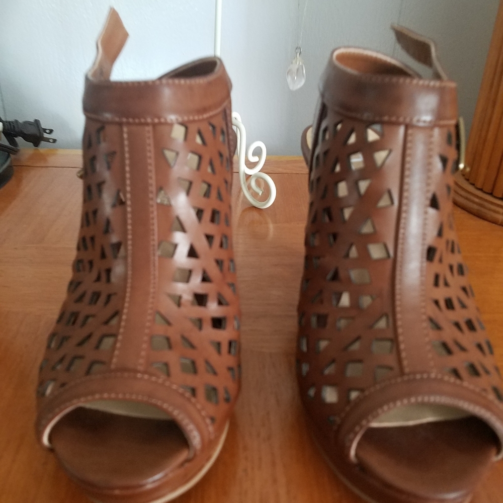 Tan sandals